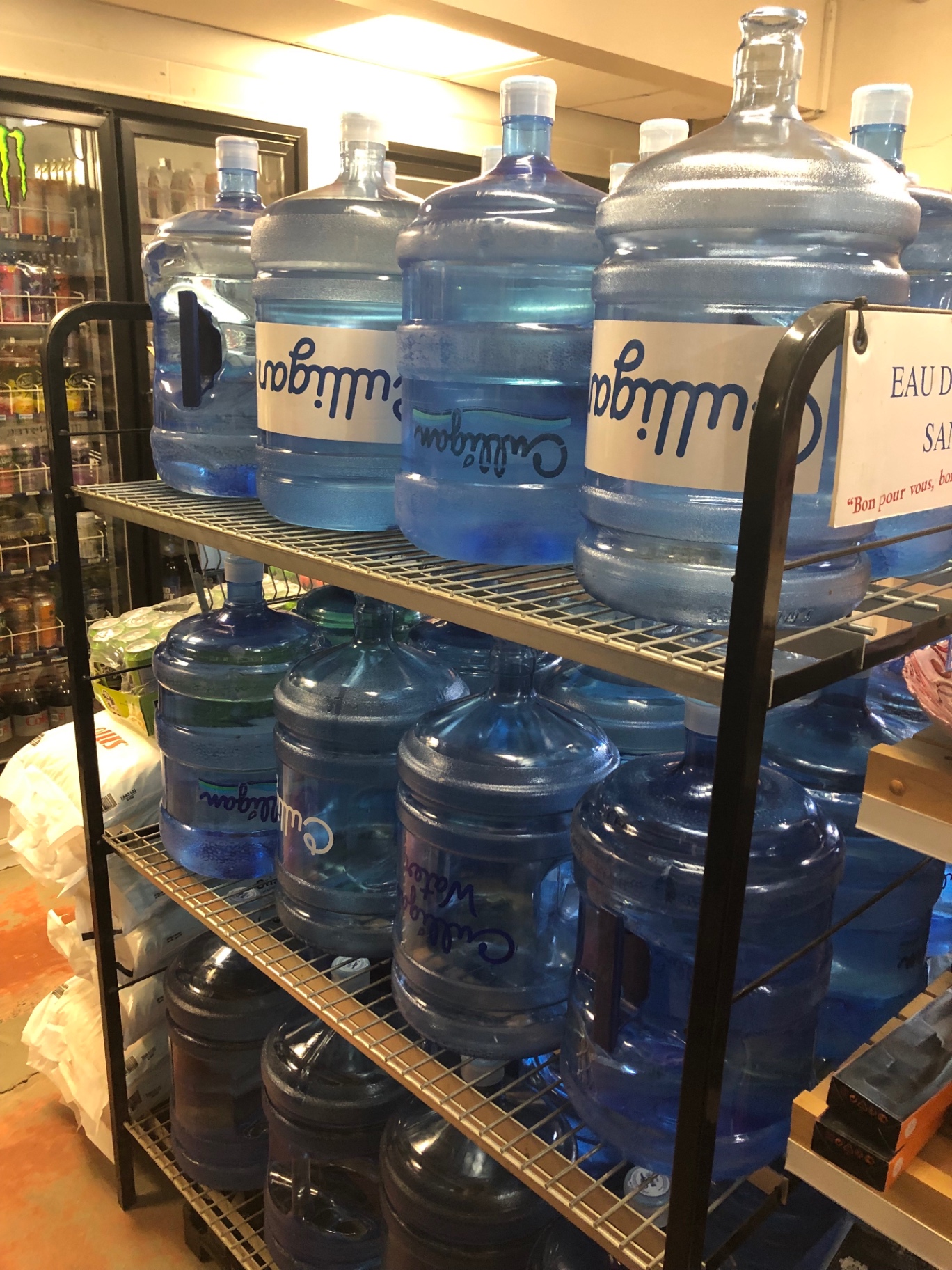 Culligan water jugs
