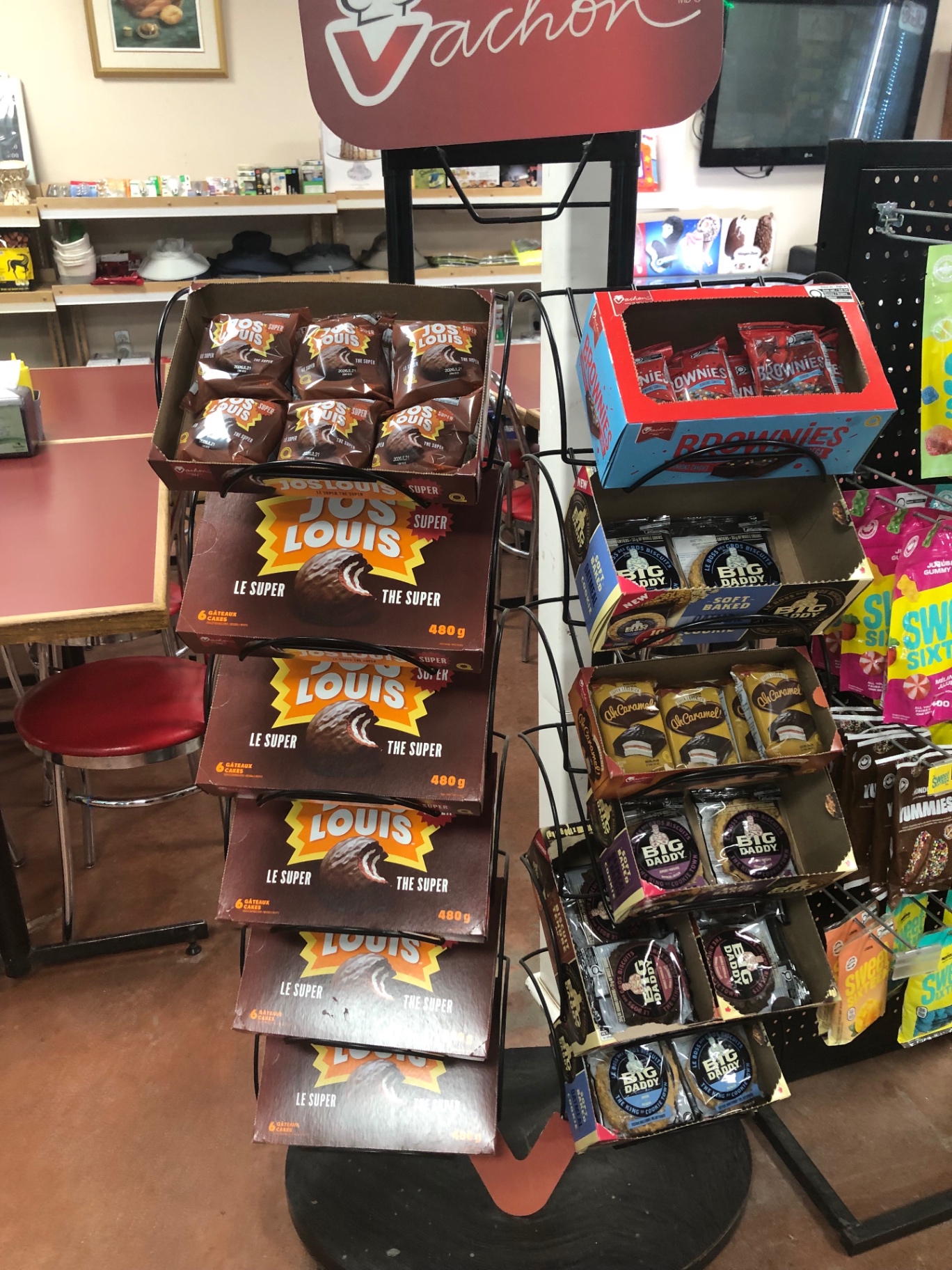 Vachon Jos Louis cakes and Big Daddy cookies